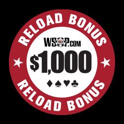 wsop reload bonus code.